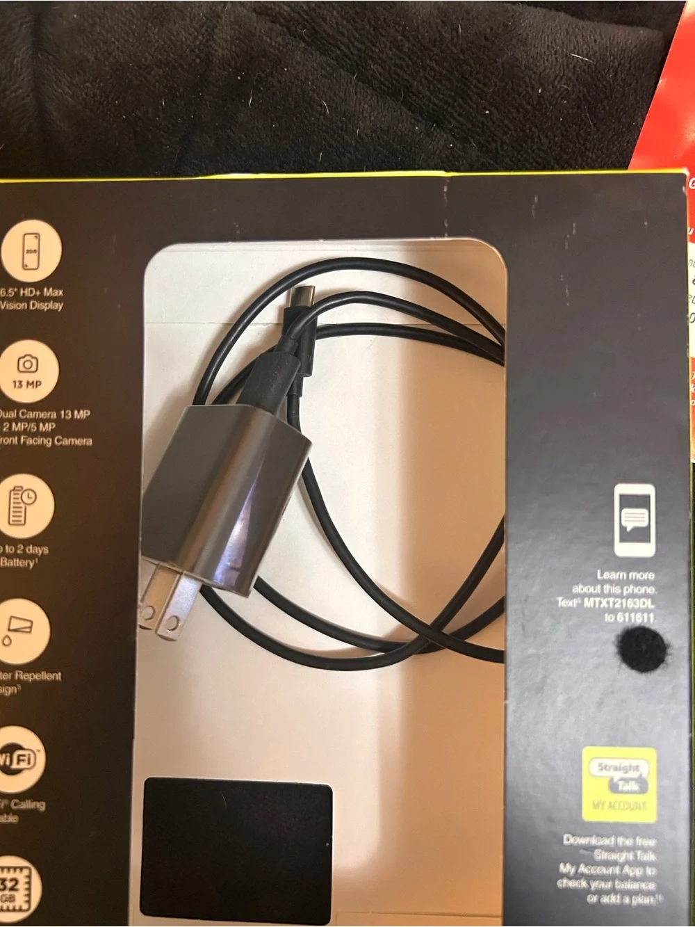 Motorola moto g Pure Smartphone - Yellow and Black Packaging